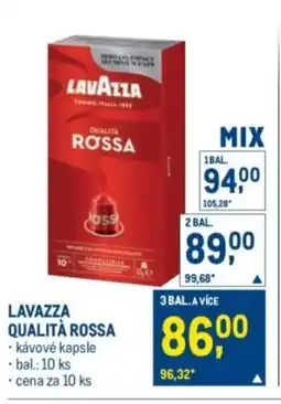 Makro Lavazza qualità rossa nabídka