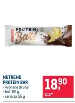Makro Nutrend protein bar nabídka