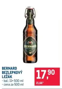 Makro Bernard bezlepkový ležák nabídka
