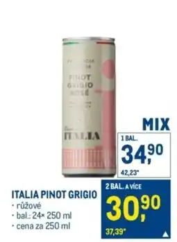 Makro Italia pinot grigio nabídka