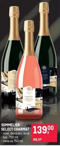 Makro Sommelier select charmat nabídka