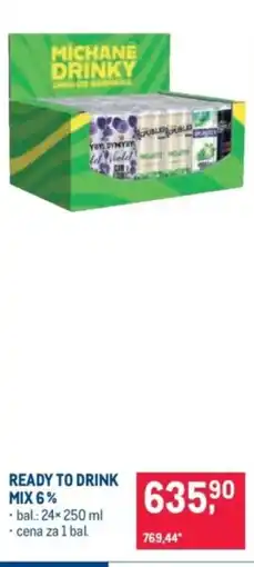 Makro Ready to drink mix 6% nabídka