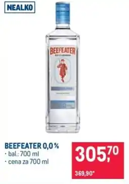Makro Beefeater 0,0% nabídka