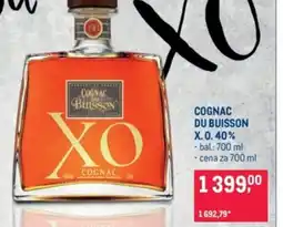 Makro Cognac du buisson x.0.40% nabídka