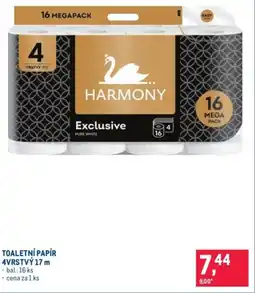 Makro Toaletní papír 4vrstvý 17 m nabídka