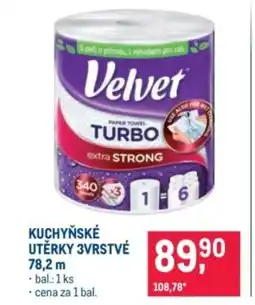 Makro Kuchyňské utěrky 3vrstvé nabídka