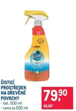 Makro Čisticí prostředek na dřevěné povrchy nabídka