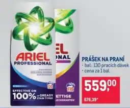 Makro Ariel Prášek na praní nabídka