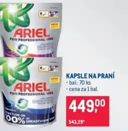 Makro Ariel Kapsle na praní nabídka