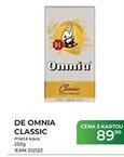 Tamda Foods DE OMNIA CLASSIC mletá káva nabídka