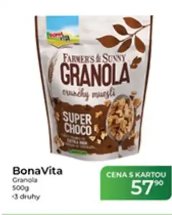 Tamda Foods Bona Vita Granola nabídka