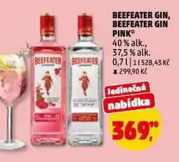 Penny Market Beefeater gin nabídka