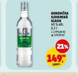 Penny Market Borovička slovenská klasik nabídka