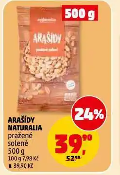 Penny Market Arašídy naturalia nabídka