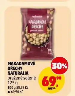 Penny Market Makadamové ořechy naturalia nabídka