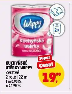Penny Market Wippy kuchyňské utěrky nabídka