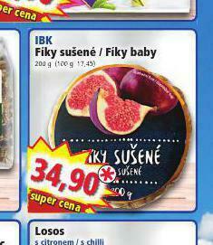 Norma Fíky sušené / fíky baby nabídka