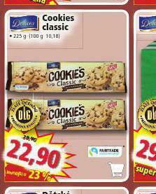 Norma Cookies classic nabídka