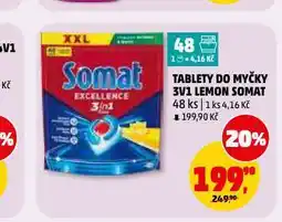 Penny Market Somat tablety do myčky nabídka
