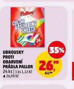 Penny Market Pallor ubrousky proti obarvení prádla nabídka