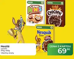 Tamda Foods Nestlé cereálie nabídka