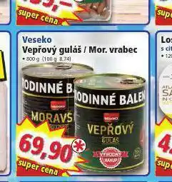 Norma Veseko moravský vrabec nabídka