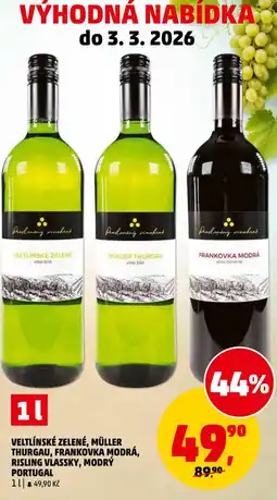 Penny Market Müller thurgau nabídka