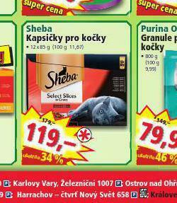 Norma Sheba kapsičky pro kočky nabídka