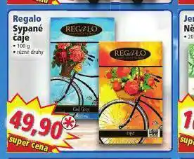 Norma Regalo sypané čaje nabídka