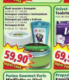 Konopné psí sádlo s kafrem