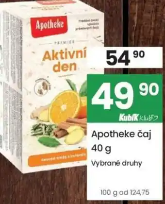 Apotheke čaj
