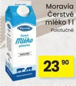 Kubík potraviny Moravia Čerstvé mléko nabídka
