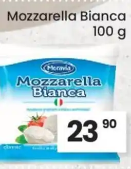 Kubík potraviny Moravia Mozzarella Bianca nabídka