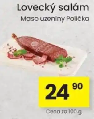 Kubík potraviny Lovecký salám nabídka