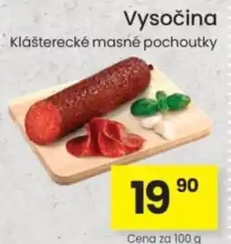 Kubík potraviny Vysočina nabídka