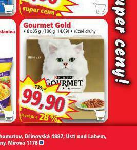 Norma Gourmet gold nabídka