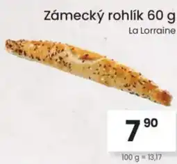 Kubík potraviny Zámecký rohlík nabídka