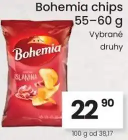 Kubík potraviny Bohemia chips nabídka