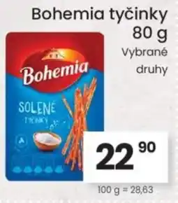 Kubík potraviny Bohemia tyčinky nabídka