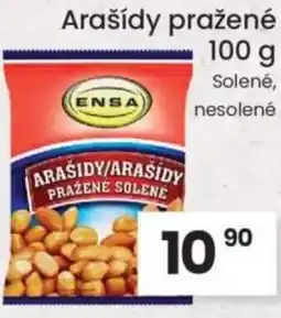 Kubík potraviny Arašídy pražené nabídka