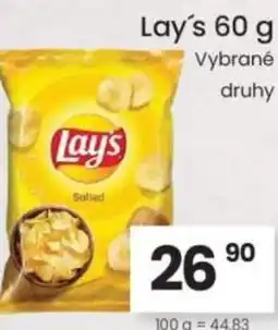 Kubík potraviny Lay's nabídka