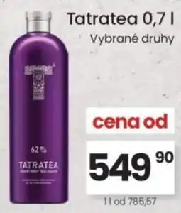 Kubík potraviny Tatratea nabídka