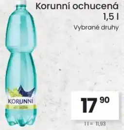 Kubík potraviny Korunní ochucená nabídka