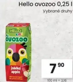 Kubík potraviny Hello ovozoo nabídka