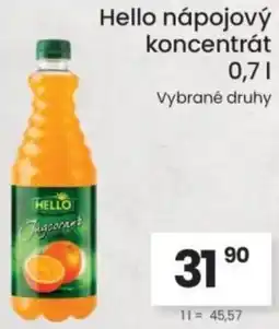 Kubík potraviny Hello nápojový koncentrát nabídka