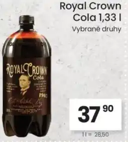Kubík potraviny Royal Crown Cola nabídka