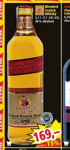 Norma Blended scotch whisky nabídka