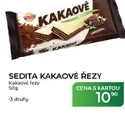 Tamda Foods SEDITA KAKAOVÉ ŘEZY Kakaové řezy nabídka