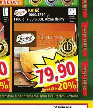 Norma Koláč nabídka