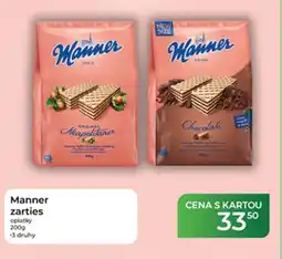 Tamda Foods Manner zarties oplatky nabídka